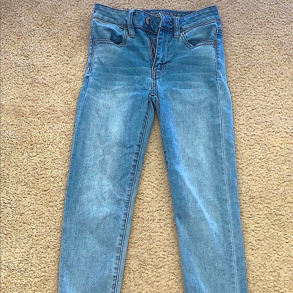 Blue American Eagle jeans!